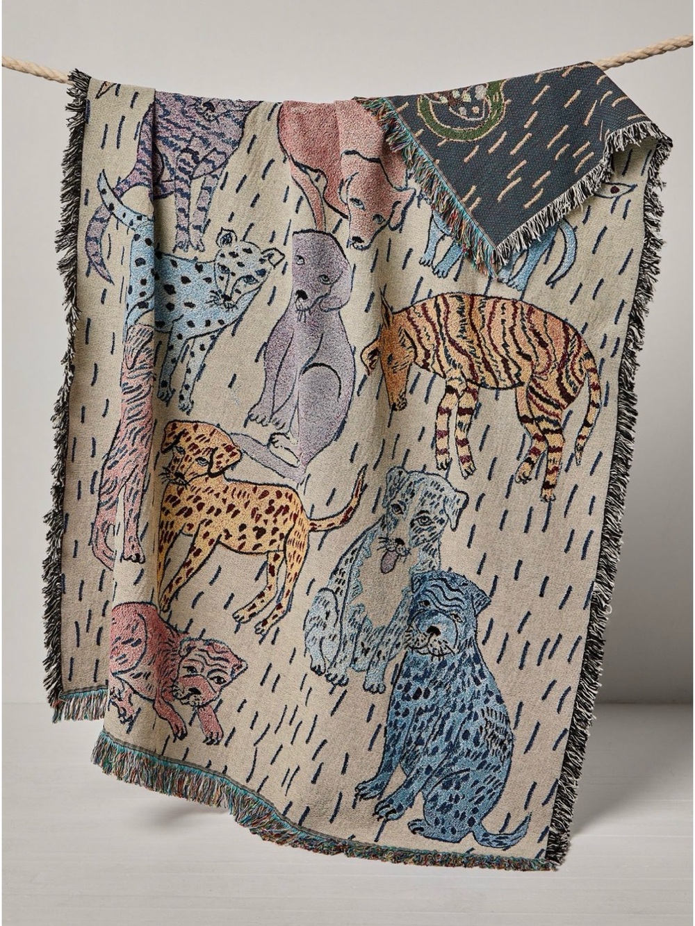 Free People x Olivia Wendel Dog Throw Blanket 🐾  Exclusive Limited Edition NWT
